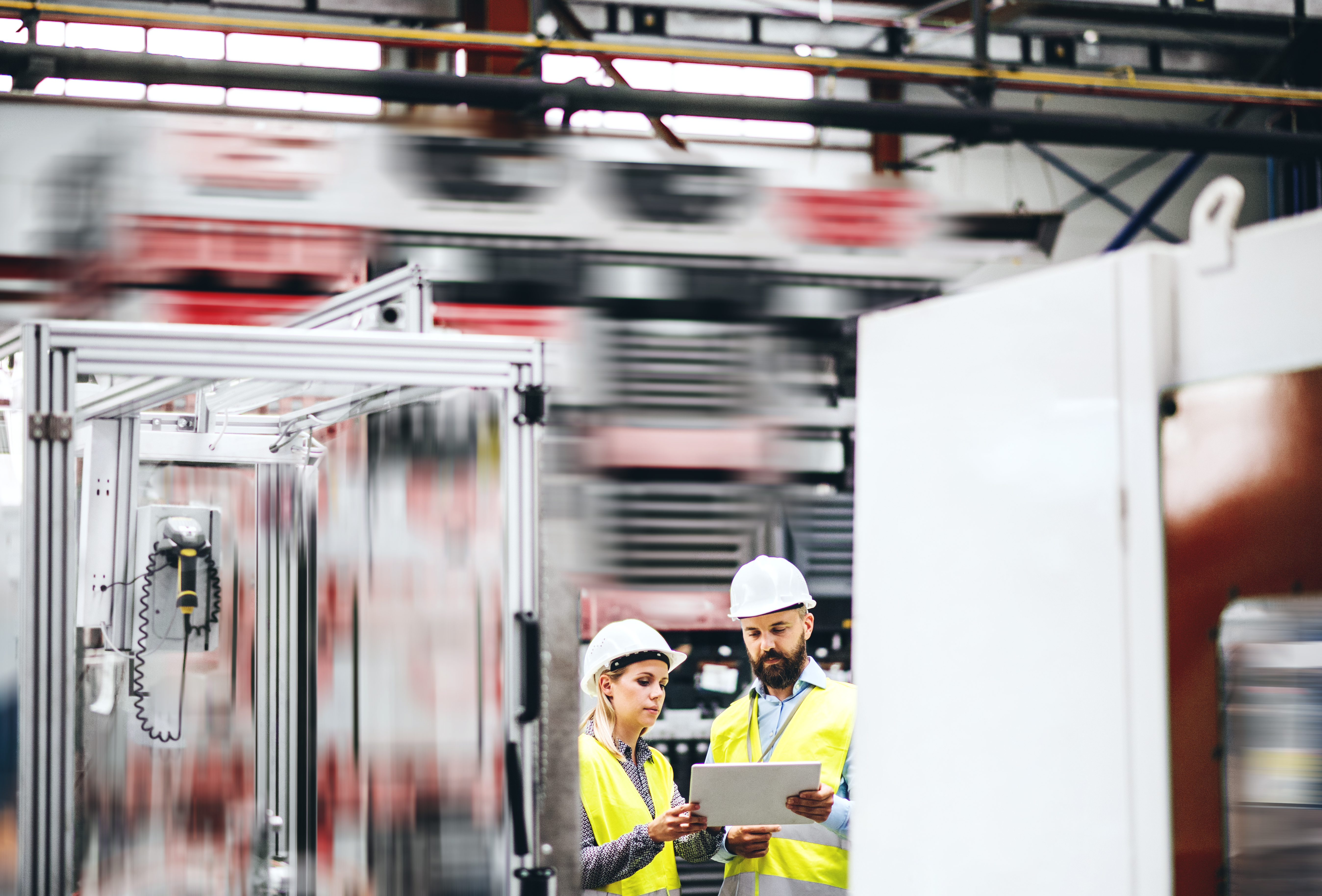 Industrial analytics in factory